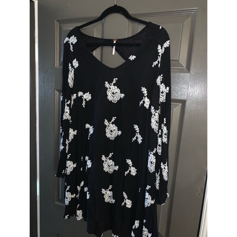 Free People black and white dress
